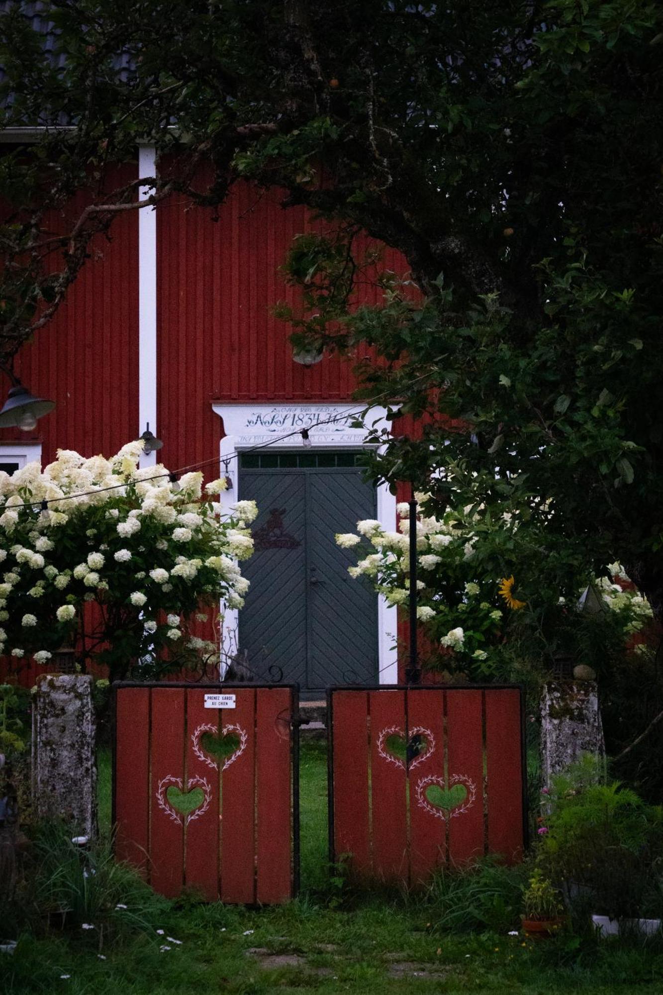 La Maison Rouge De Slaetten Bed And Breakfast Vilshult Kültér fotó